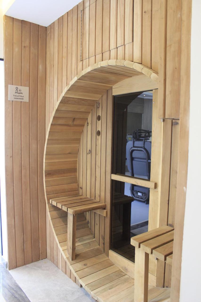 アル スルタン ビーチ リゾート アル・ホール エクステリア 写真 A modern Finnish sauna